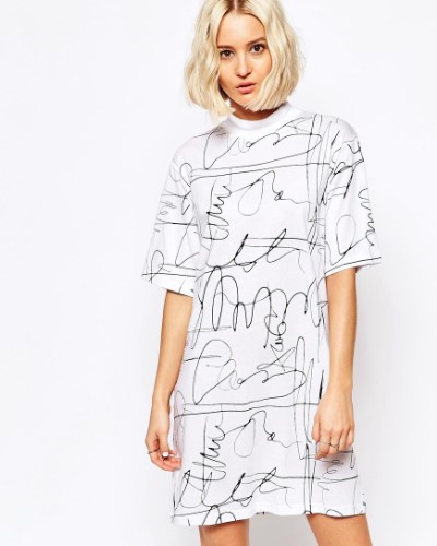 Signature design T-shirt dress